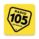 radio 105 android application logo